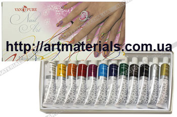 Краска для росписи ногтей Van Pure NailArt