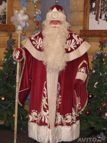 Пошив костюмов Деда Мороза и Снегурочки