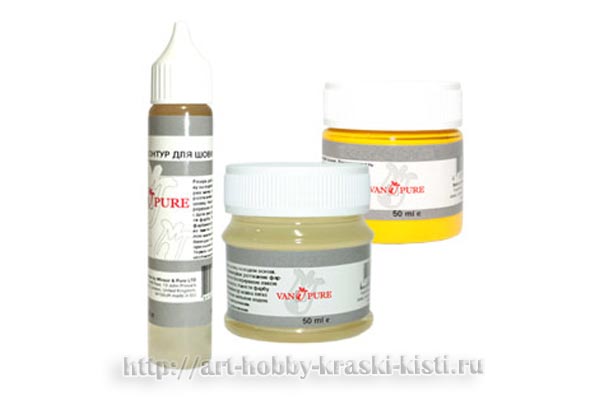Краска для росписи по шелку Van Pure Краска для росписи по шелку Van Pure
