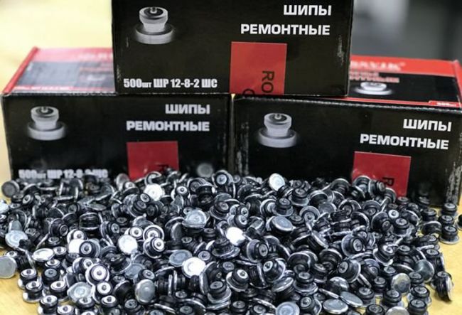 Ремонтные шипы для дошиповки шин 7мм круглый Ремонтные шипы для дошиповки шин 7мм круглый