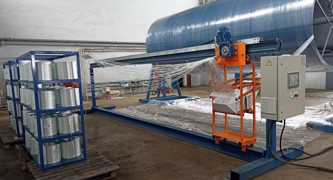 Станок намотки стеклопластика Станок намотки стеклопластика