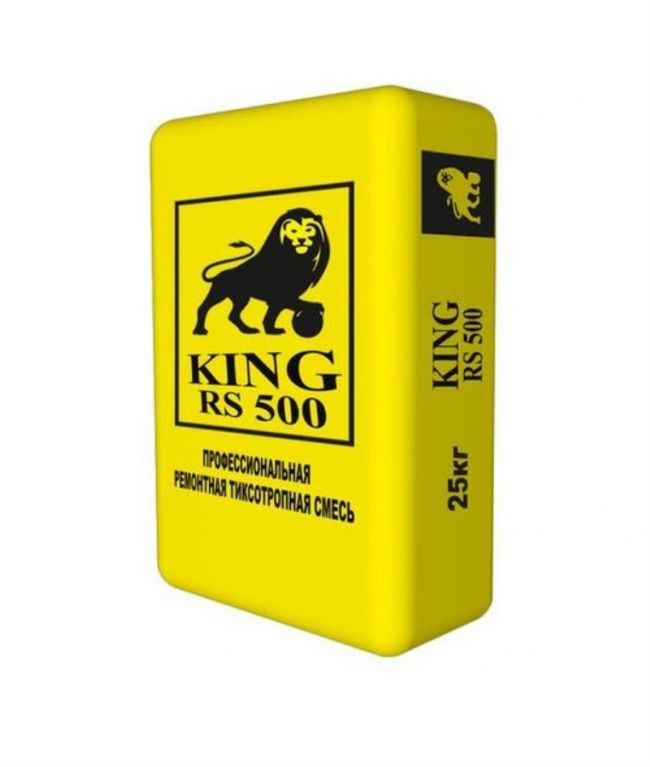 Ремонтная смесь для бетона King RS 500 Ремонтная смесь для бетона King RS 500