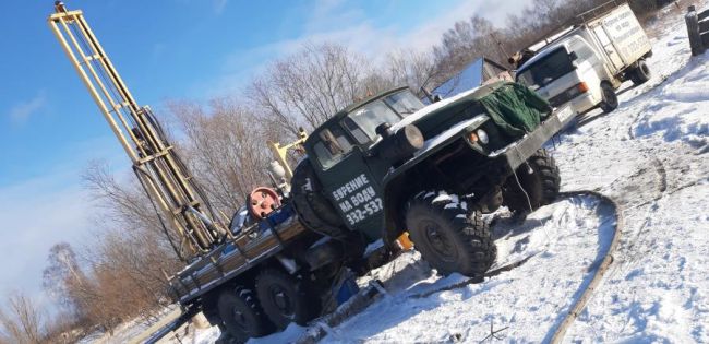 Бурение скважин на воду в Томске от 3500 руб